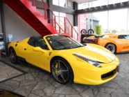 14ｙ；Ferrari：458spider（最終モデル）